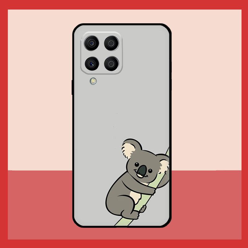 Cartoon Painting Animal Koala Case For Samsung Galaxy M12 M52 M06 M16 M36 M56 M33 M15 M55 M31 M13 M14 M53 M32 M35 M34 M54