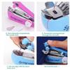 Handheld Sewing Machine Portable Sewing Machine Quick Sewing Manual Sewing Machine Handy Needlework Tool for Clothes