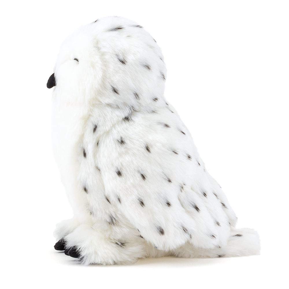 Calorata Snowy Owl Plush Toy Night Realistic Bird Animal Toy Doll Gift Present Birthday Christmas Present (Good Series/Soft Touch) (Twice Tested) /