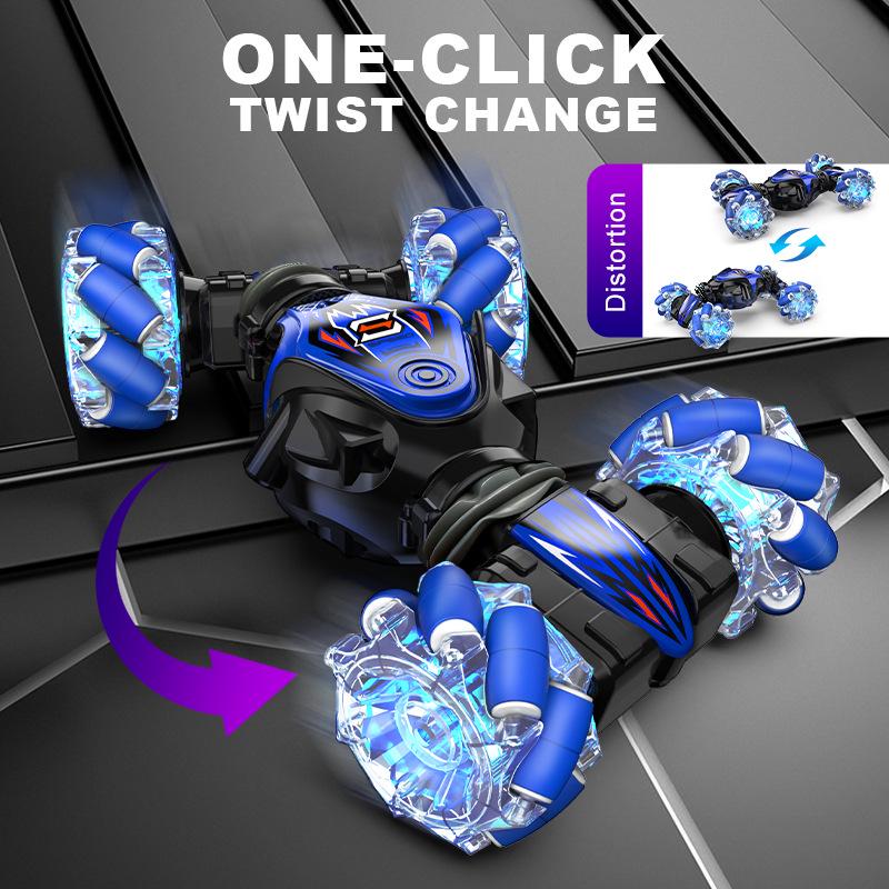 Large Gesture-Control Remote Car, Rechargeable 4WD Off-Road Climbing Twist Vehicle