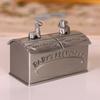 Creative European Mini Child Fetal Hair Baby Teeth Storage Box Metal High-end Baby Fetal Hair Teeth Collection Storage Box