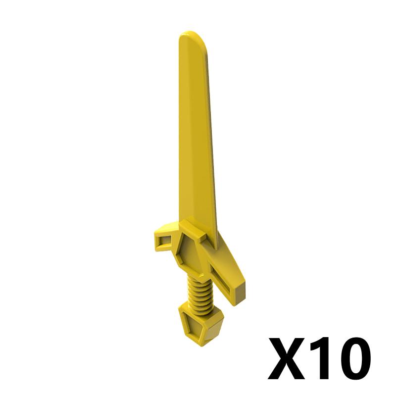 Medieval Military Weapons Figures Building Blocks Soldier Accessory Knight Spear Sword Helmet Crossbow Shoulder Armor Brick Toys