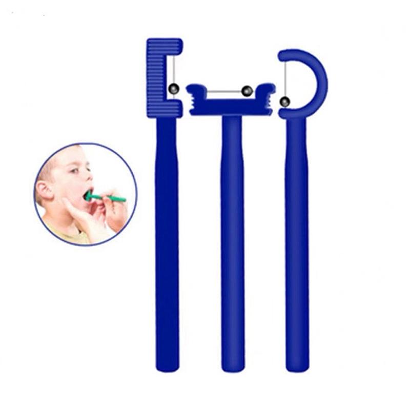 Dil Ucu Ağız Bakımı Egzersizi Çocuklar İçin Konuşma Terapisi Otizm Duyusal Rehabilitasyon Ağız Dil Kası Eğitmeni Konuşma Aracı