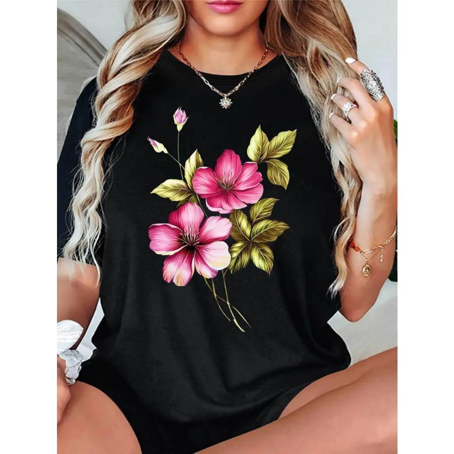 Ležérní tričko s krátkým rukávem, s potiskem, módní, nadměrné, 3D vzor, pro muže, pohodlné, letní, s kulatým výstřihem