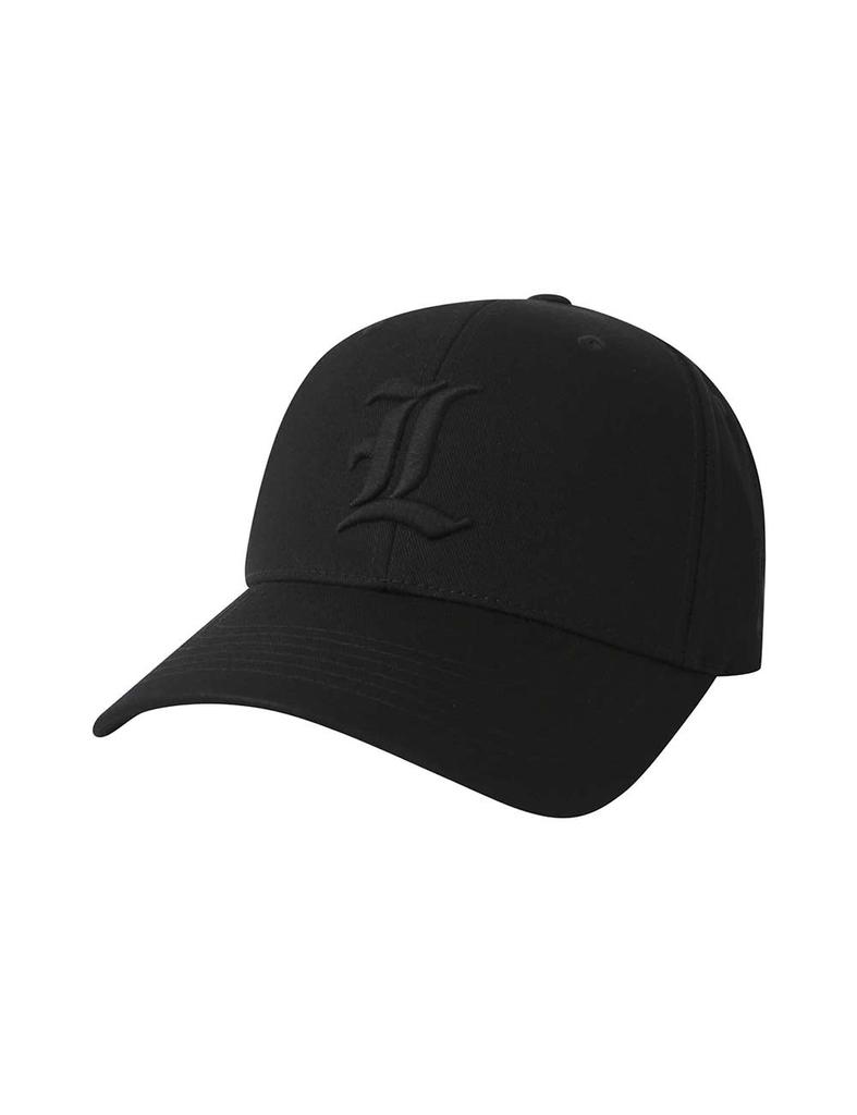 Enbiei Embroidered One-Point Hard Ball Cap (Comfort Fit) Jet Black