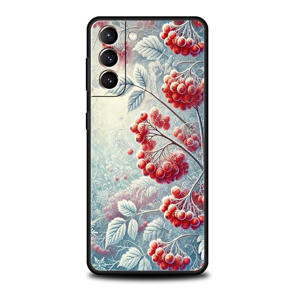 Oil Painting Flowers Pattern Design Phone Case for Samsung Galaxy S26 S25 S24 S23 S22 S20 S21 FE Ultra S25 Edge Plus 5G Soft TPU