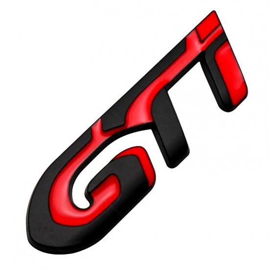 Car Fender Metal Sticker Rear Trunk Badge Emblem For Peugeot GTI GT GTline GT RCZ 406 405 205 3008 206 208 408 508 407 107 307