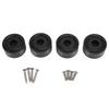 4pcs Speaker Isolation Feet Reduce Vibration Aluminium Alloy Feet Spikes for Amplifier CD DVD Player HiFi Devices