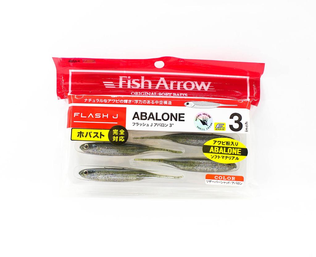 Fish Arrow Soft Lure Flash J Abalone 3 Inch #03 (5221)