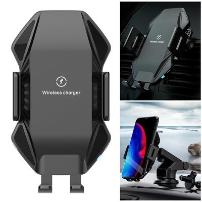 15W Rychlé Nabíjení Držák Telefonu do Větrací Mřížky Bezdrátová Nabíječka do Auta Držák Telefonu do Auta Montáž Automatické Upínání 360° Rotace pro iPhone 15 14