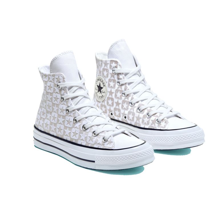 Converse 1970s After Midnight Chuck Star Logo Vintage Casual High Top Canvas Shoes Women Sneakers White 566143C