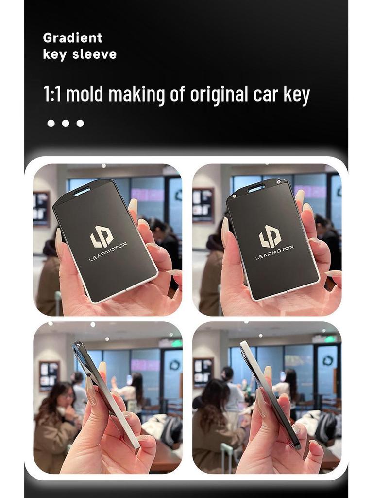 Leapmotor C10 Premium Metalowe Etui na Klucze: Ozdobna Osłona Ochronna na Pilot