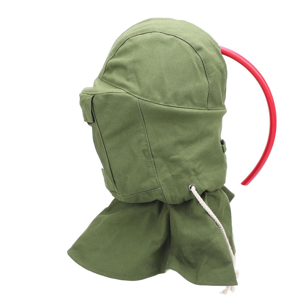 Capuche de Sablage Verre Transparent Écharpe Sableur Housse de Protection pour Peinture au Pistolet