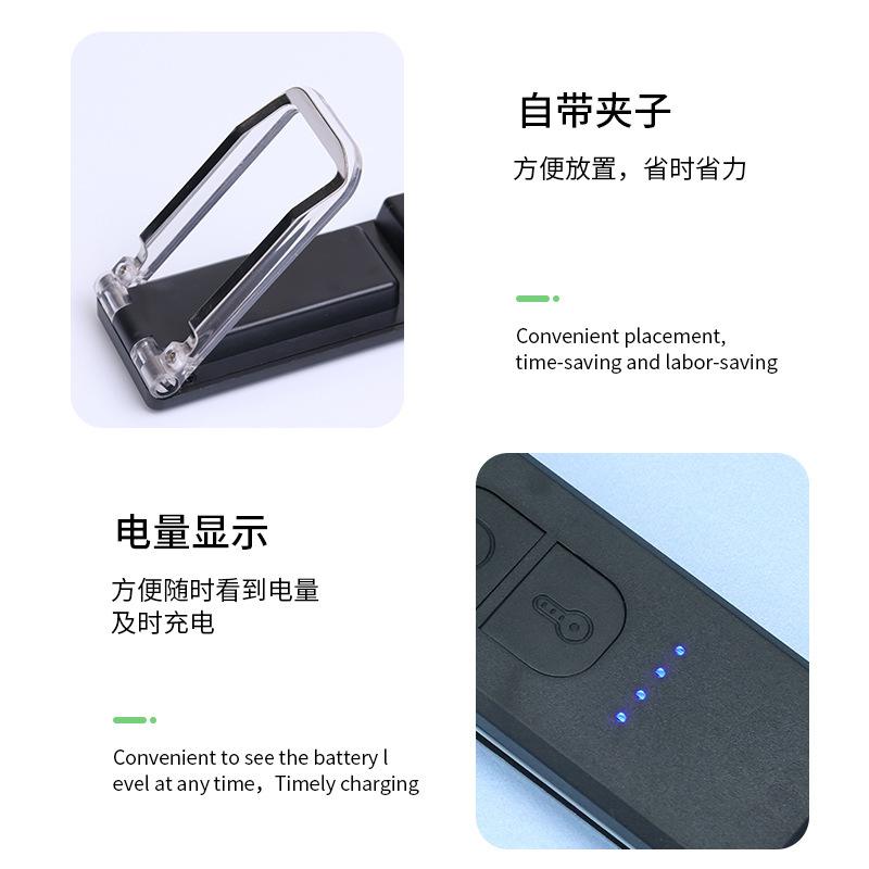 Reading Light, USB Rechargeable Book Light for Reading At Night In Bed,LED Clip On Portable Bookmark Light for Reading In Bed