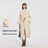 FivePlus Women's Wool Blend Lapel Winter Coat