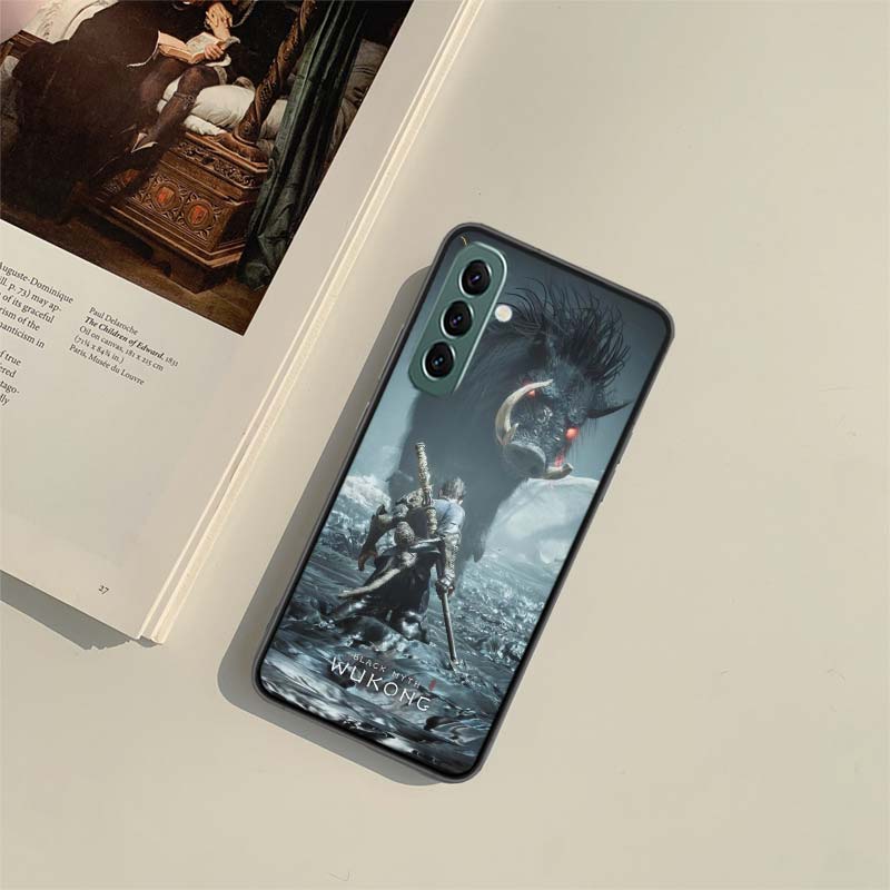 Black Myth Wu Kong Phone Case for Samsung A54 A14 A24 A34 A17 A37 A57 A55 A35 A25 A15 A07 A05S A04S A12 A22 A32 A52S A72 Galaxy