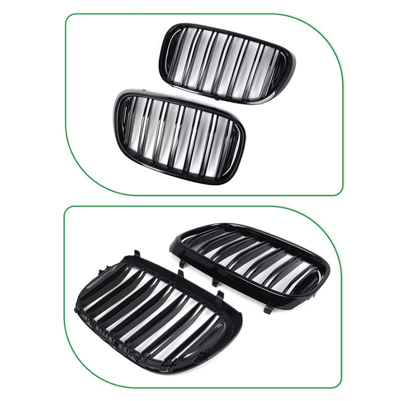 Front Hood Grills Mesh Grille Kidney Grille Car Accessories For BMW 7 Series G12 G11 2016-2018
