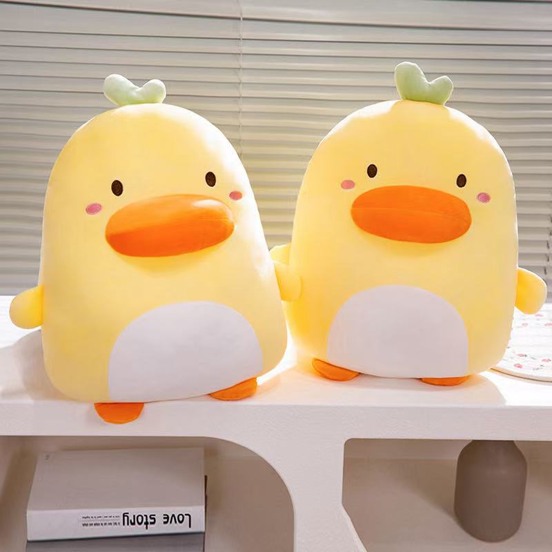 45Cm Cute Duck Doll Pillow Plush Toy Handmade Doll Cartoon Anime Cute Cushion Home Decoration Children'S Birthday Gift Toy