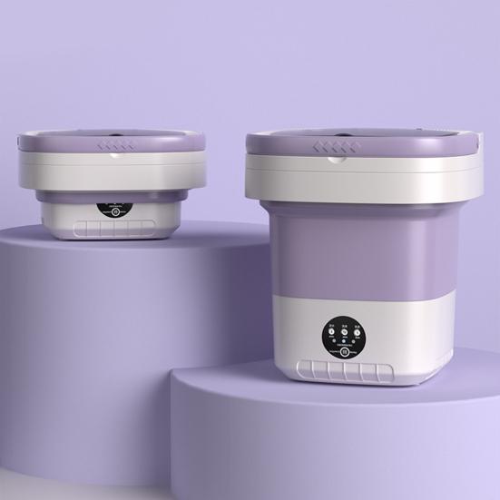 12L velkokapacitní přenosná skládací pračka Poloautomatický časovač Funkce Lehký Kompaktní design Spodní prádlo Pračka ponožek