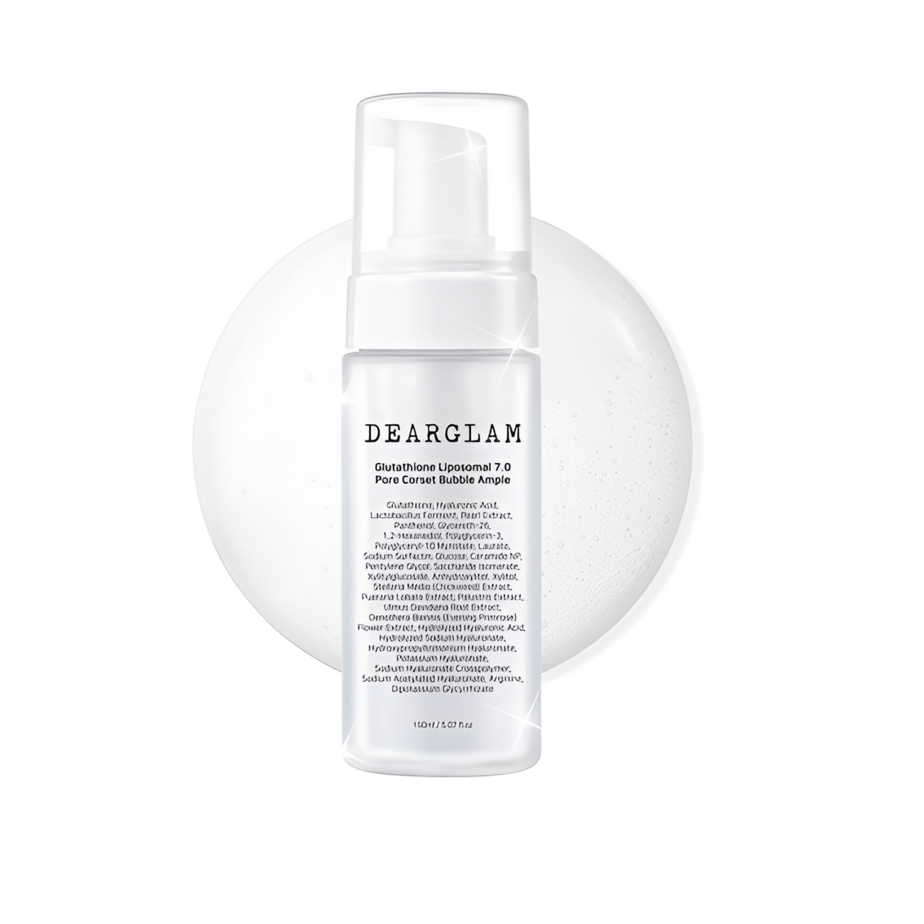 DearGlam Glutathione Liposome 7.0 Pore Corset Bubble Ampoule (150ml)