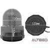 ALTEED LED Rotating Warning Light, Yellow Emitting, SMD5730 X 60 LEDs, 12 Patterns, Flashlight, 12V/24V for Automobiles, Flashing, Rotating, Fully On/