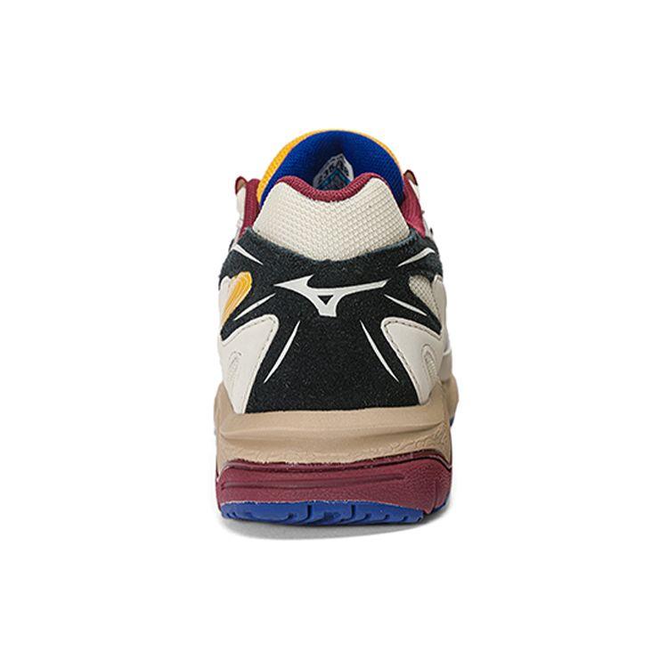 Mizuno Wave Solar Fabric Sports Comfortable Non-Slip Wear-Resistant Breathable Low-Top Casual Shoes Unisex Casual Shoes White Yellow Black D1GH222307