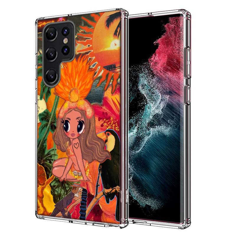K-Karol G Tropicoqueta Capa Phone Case For Samsung S26 Ultra S25 Edge Galaxy S23 S21 S20 S24 FE S22 S10 Plus Cover Clear TPU She