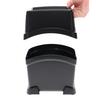Carmate Car Trash Can with Tray Made In DZ573 (Includes Anti-Tip Support), Black, Japan,