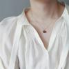 Cherry Necklace Natural Stone Beads Pendant Chain Necklaces Women's Fashion Wedding Party Jewelry Birthday Gift