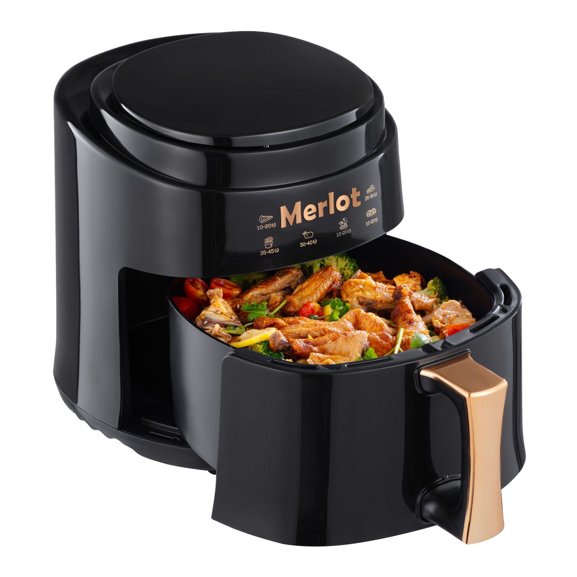 

8L Air Fryer: Multi-Functional Smart Household Fryer with Large Capacity чорний