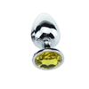 1PCS Small Size Metal Crystal Stainless Steel Anal Plug Jewelled Anal Butt Plug Sex Toys Products