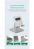 12-inch Aluminum Alloy Phone & Tablet Stand for Live Streaming, iPad Drawing & Learning, with Cooling Function