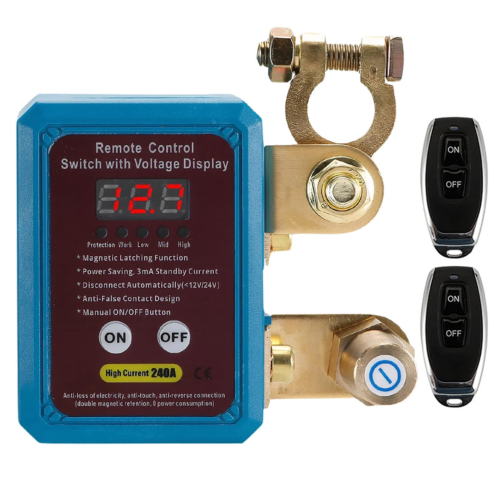 

12 В 240 А автоматический выключатель аккумулятора, разъединитель аккумулятора, переключатель дистанционного управления, защита от утечки