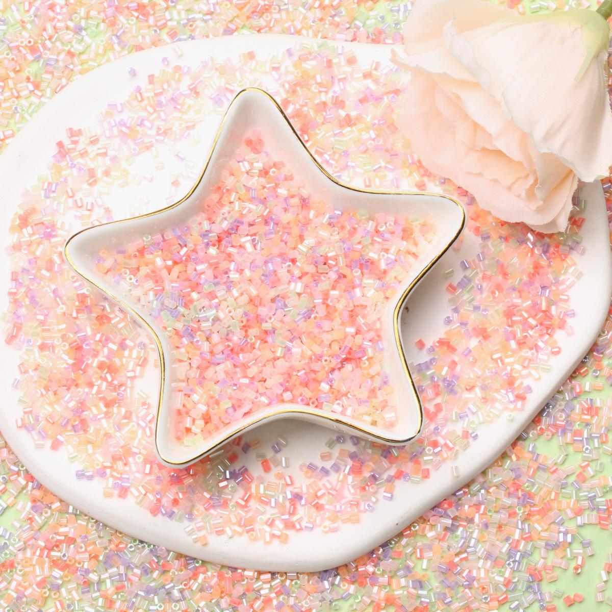 

около 10000 шт макарон цвета DIY ювелирные аксессуары 2*3 мм для изготовления браслетов акриловые круглые бусины-трубки