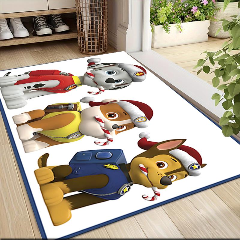 1Pc Paw Patrol Adventure Carpet Rug Soft Washable Antislip Home Living Room Sofa Mats Personalized Christmas Rug