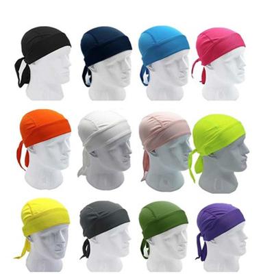 Copricapo per cappello sportivo con fascia da pirata per bici