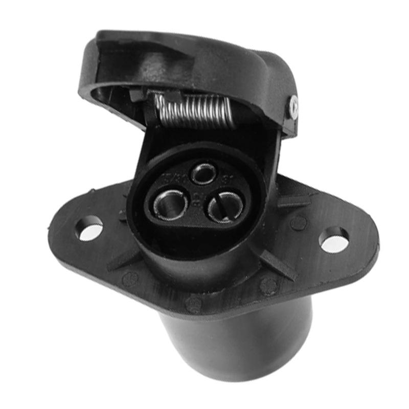12 V Caravan Trailer Plug Socket Adapter 3 Pin RV Trailer an Socket Wiring Connector Adapter For Trailer Caravan Truck