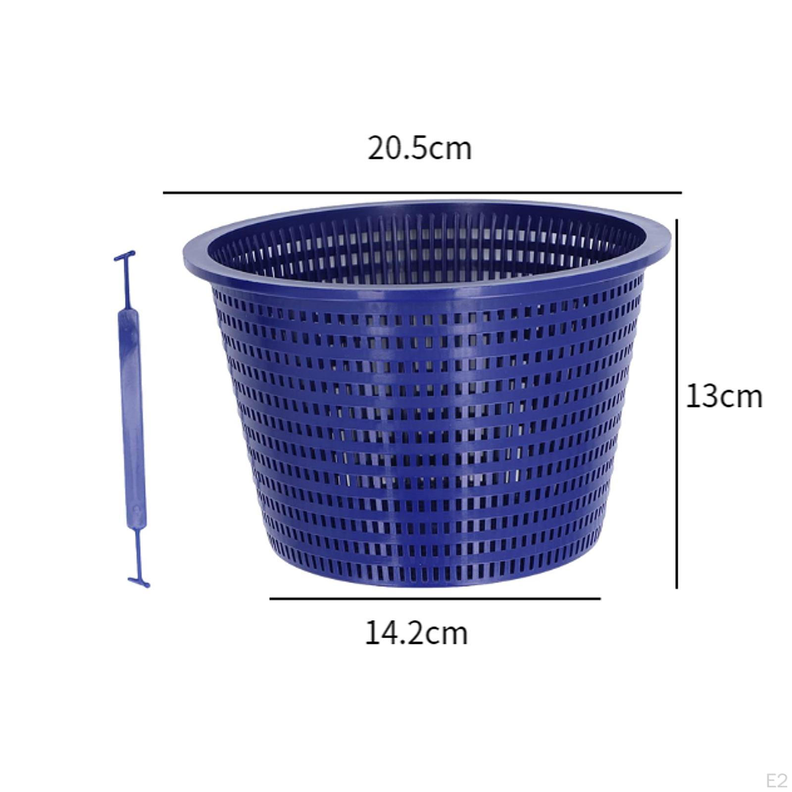 Panier Skimmer Piscine Enterrée - Panier Écumoire Robuste Pour Feuilles, Débris Et Impuretés - Nettoyage Efficace Et Durable