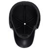 Winter Men's Leather Hat Thicken Leather Sheepskin Baseball Caps With Ears Warm Snapback Dad's Hats Sombrero De Cuero Del Hombre