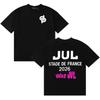 Rapper Jul Stade De France 2026 NEW Summer Tshirt Cotton Y2k Oversized Unisexs Popular TShirt Tour Fans Tee