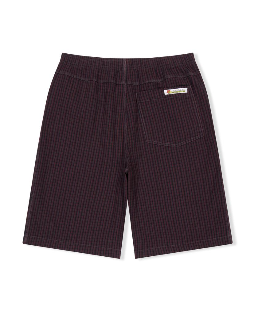 YESEYESEE Flannel Easy Shorts Black