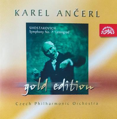 CD DMITRI SHOSTAKOVICH, KAREL ANČERL,  - Sinfonía No. 7 'Leningrad' SU36832001 Supraphon Japón Clásico Usado