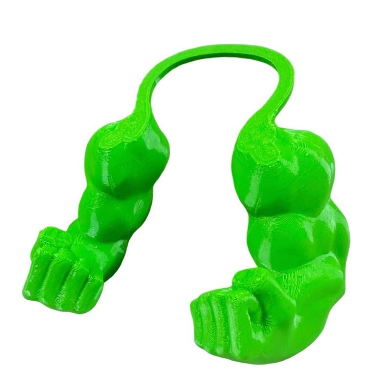 

Funny Cats Arm Costume Accessory Eye Catching Plastic Neckwear Safe For Pet зелёный