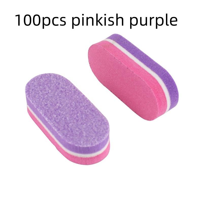 10/50/100pcs mix Nail Supplies Mini Nail Sponge Files Buffer Block Double Side Buffing Gel Nail Polish Manicure Tools Kit