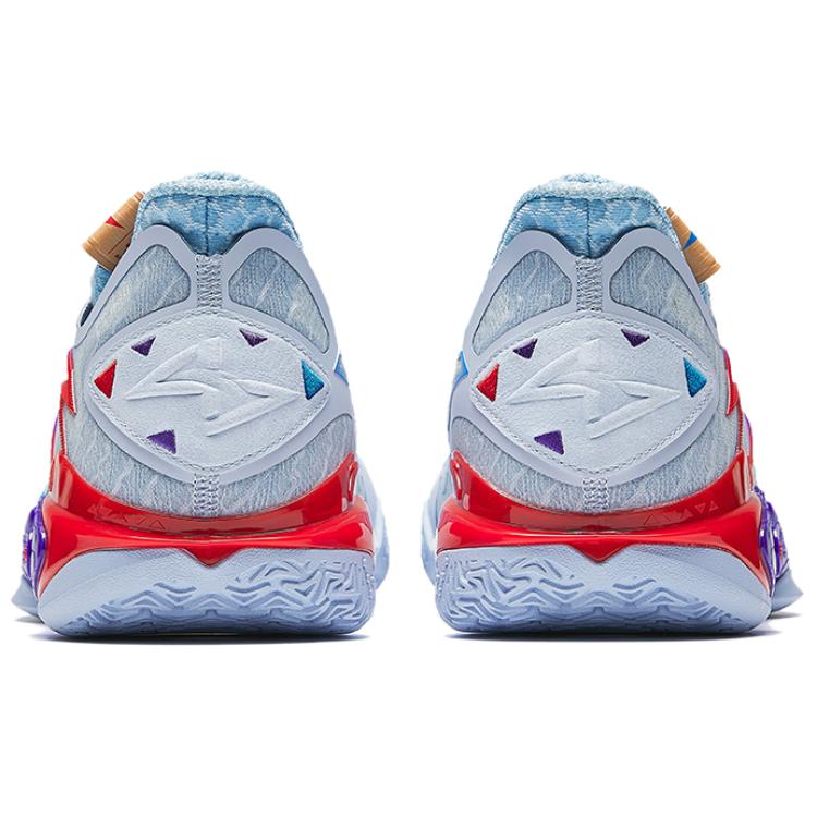 Anta Crazy Tide 5 Magic Potion Reedycja Cement Nemesis Profesjonalne Buty do Koszykówki Męskie Sneakersy Niebiesko-Fioletowe 112541106R-1