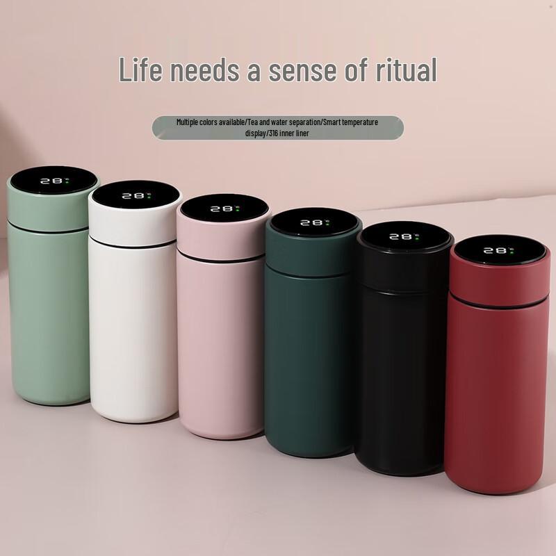 

Juntian 316 Stainless Steel Mini Thermos with Temperature Display