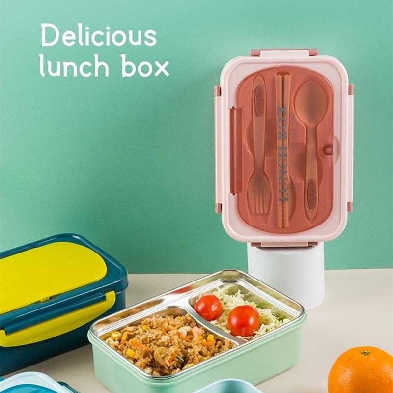 1pc Bento Box Adult Lunch Box, Containers For Adults Men Women With 3 Compartments, Lunchable Food Container Back To School
