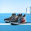 Anta Monthly Breathable Lightweight Running Shoes Kids Sneakers Black White Silver 312325519-8