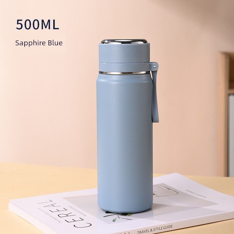 Tea water separation thermos cup 316 food grade large capacity thermos cup portable stainless steel large diameter thermal insulation Cup