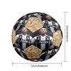 Ronaldo's Cristiano Ronaldo Juventus Legend Soccer Ball Size 5 Football Machine Sewn Indoor/Outdoor Universal Football Sports Enthusiast Gifts